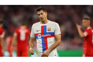 凱旋レヴァンドフスキ、CLバイエルン戦後は「たった一言」で去る 画像