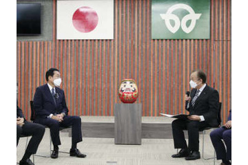 首相、福島・双葉町を視察 画像