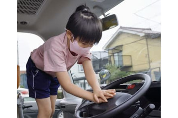園児がクラクション訓練、富山 画像