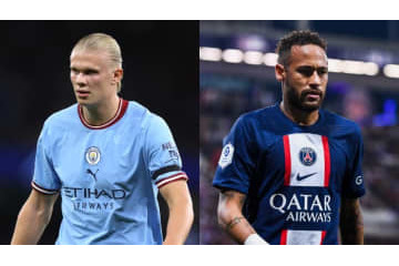 ネイマールとハーランド、FIFA22とFIFA23の「能力変化」はこうなった 画像