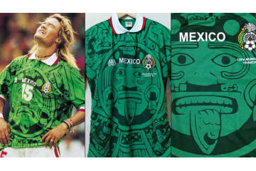 「最高か、それとも最悪か」1998メキシコ代表、今こそ推したい“懐かしユニフォーム” 画像