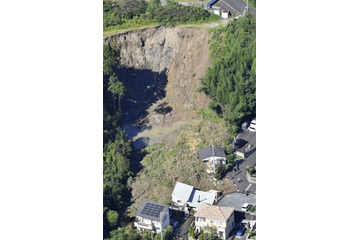 土砂崩れ起点盛り土調査へ 画像