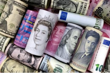 円下落、145円台後半 画像