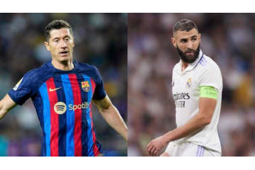 レヴァンドフスキvsベンゼマ、FIFA23での「能力比較」がこちら 画像