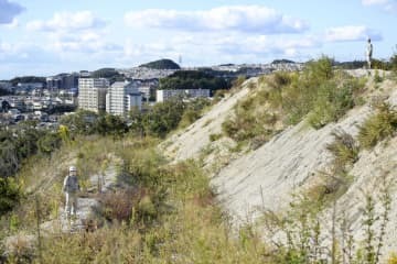 違法盛り土で行政代執行、神戸 画像
