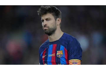 引退のバルサDFピケ、現役ラストゲームで一発レッド…試合に出てないのに 画像