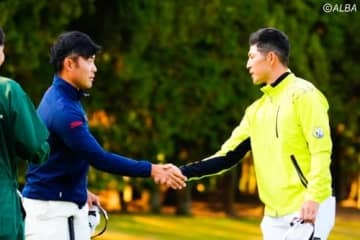 アマ優勝のルーキー2人が同組対決を終えて　蝉川泰果「カッコイイ」、中島啓太「アグレッシブ」 画像