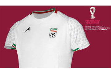 32チーム最後の新ユニ！イラン代表、カタールW杯に向けた2022新ユニフォームを発表 画像
