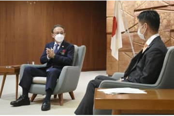 米軍基地問題への協力を要請 画像