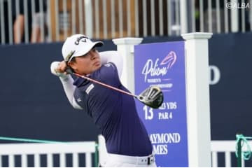 笹生優花が23位、古江彩佳78位発進　単独首位は「62」のマリア・ファッシ 画像