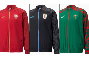 カタールW杯で着用！PUMA新作「プレマッチジャケット」9選 画像