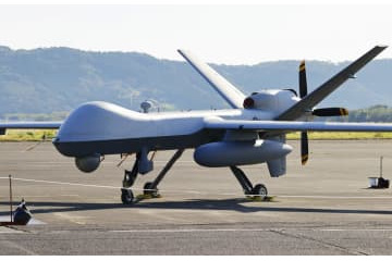 米軍無人機、21日から運用開始 画像