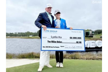 リディア・コが年間女王に、賞金約2億8000万円獲得　古江彩佳25位、畑岡奈紗は「80」で失速 画像