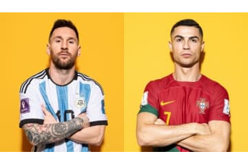 ロナウド、禁断共演したメッシに宣戦布告！「W杯でチェックメイトしたい」 画像