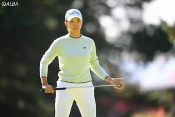 ＜速報＞渋野日向子が2日目ティオフ　3パット喫してボギー発進 画像