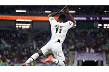 ロナウド、イラッ！？ガーナ代表FW、W杯でプチ炎上した“物まね”を釈明 画像