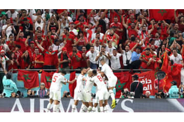 熱きモロッコ、優勝候補ベルギーを撃破！グループ首位に浮上 画像