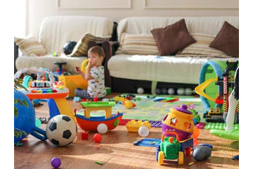 「最悪な夫！」子守を夫に任せて外出した妻が、帰宅後に見た最悪すぎる光景 画像