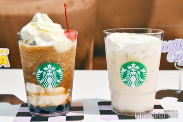 【スタバ新作メニュー】「スターバックス コーラ フラペチーノ」「クリーミー ＆ スイート ミルクコーヒー」“レトロアメリカン”を味わう2種登場 画像