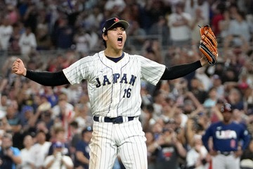 WBC日本優勝“豪華リレー”で王座奪還、大谷翔平選手の活躍が「漫画の主人公」と話題 同チームメイトと初対決・三振奪取…世界中が興奮 画像