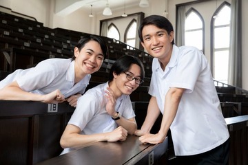 AmBitious吉川太郎＆小柴陸「ながたんと青と」登場　HiHi Jets作間龍斗と笑顔で撮影＜現場レポート＆インタビュー＞ 画像