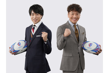 上田晋也＆櫻井翔「日テレ系ラグビーＷ杯キャスター」就任決定 画像