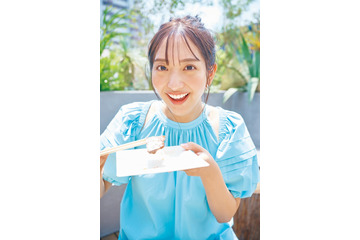 フジ藤本万梨乃アナ、グラビア初挑戦「とっても緊張しました」 画像