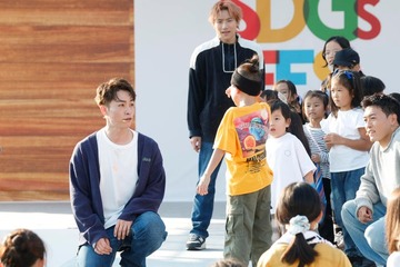 EXILE TETSUYA・GENERATIONS小森隼・中務裕太、“神セトリ”でワークショップ 号泣する子供への対応に拍手喝采＜SDGs FES in EDOGAWA＞ 画像