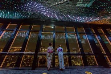 東京タワー「天の川イルミネーション」6月21日から　イルミ約3万個の輝きで“七夕伝説”表現 画像