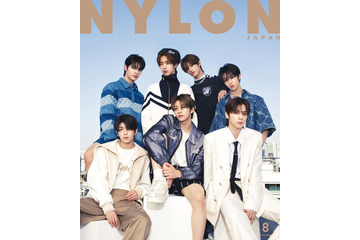 「ニジプロ2」から誕生・NEXZ「NYLON JAPAN」雑誌初出演で初表紙 ルイ・ヴィトンまとう 画像