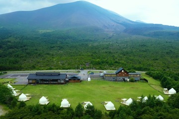 浅間山が目の前！絶景グランピング「Dot Glamping 北軽井沢」で圧倒的な大自然を感じる 画像