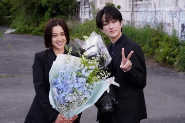 中村アンの目に涙 SUPER EIGHT横山裕と「約束～16年目の真実～」クランクアップ【コメント】 画像