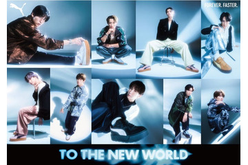 Snow Man、新作シューズ履き光放つ “未知なるステージ”コンセプトのビジュアル＆ムービー解禁 画像