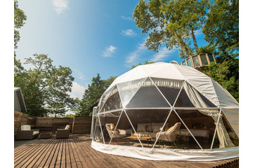 栃木・那須にグランピング「ITU」ゆったり寛げるドームテントにキッチン、サウナ等充実の設備 画像
