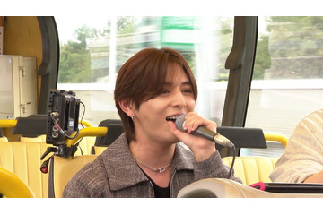 “菊池風磨の親愛なる先輩”山田涼介「何かオモ」カラオケ企画参戦「世界に一つだけの花」美声で歌唱 画像