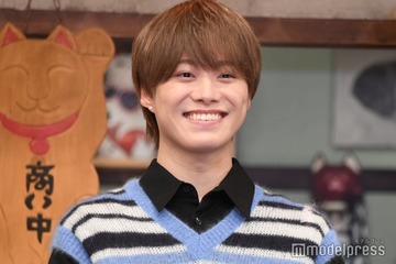 なにわ男子・大橋和也、小学校教師役はメンバーに秘密にしていた 映画イベント初登壇で“お尻プリンプリン”堂々披露【ふしぎ駄菓子屋 銭天堂】 画像