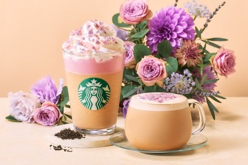 スタバ、年始年始新作テーマは「ブーケ」“ご褒美フラペチーノ”など3種登場 画像