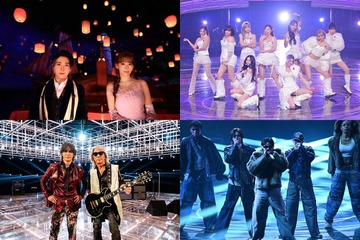 【紅白本番／写真特集】B’z・TWICE・ミセスらパフォーマンス 司会は有吉弘行・橋本環奈・伊藤沙莉ら 画像