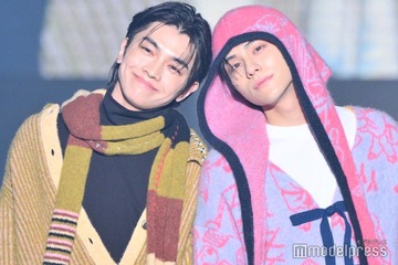 WILD BLUE山下幸輝＆宮武颯、ランウェイにシークレット登場 頭寄せ合い密着【TGCしずおか2025】 画像