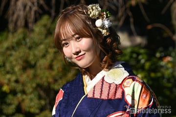 本田望結、成人式迎え華やか振り袖姿披露「誰かのために生きたい」抱負明かす 画像