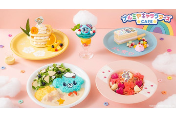 「ナルミヤキャラクターズカフェ」“ナカムラくん”パフェやガラケー型サンドなど平成感じるメニュー提供 画像