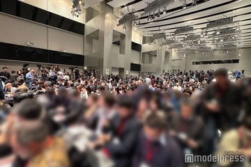 【フジ会見】報道陣殺到で徹底した警戒態勢 会場には500席以上用意 画像