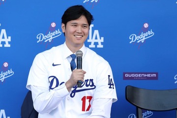 大谷翔平選手、LA消防署を訪問で激励「Thank you to our heroes」 画像