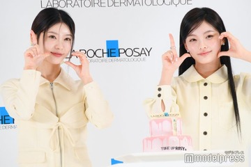 ILLIT・IROHA＆MOKA、2人で初アンバサダー就任に喜び 誕生日サプライズも 画像