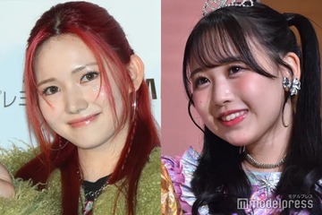 FRUITS ZIPPER松本かれん、IS:SUE・NANO（釼持菜乃）と食事＆頬寄せ2ショット公開 「同学年コンビ尊い」「系統違う美女」と反響 画像