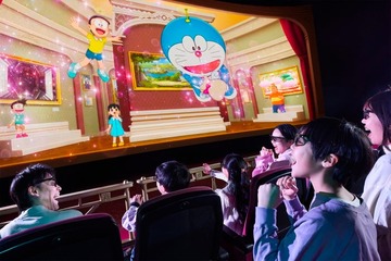 絵の世界の冒険へ！USJ「ドラえもん 4-D アート・アドベンチャー」開幕 子ども向けに見え方や座席の動きを調整 画像