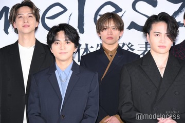 【timelesz新体制発表記者会見／全文Vol.3】8人の家族構成考案 粋なサプライズも 画像