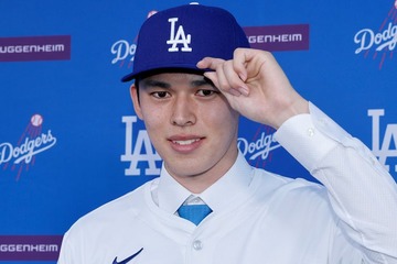ドジャース佐々木朗希選手、結婚発表 画像