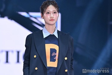 生見愛瑠、美太もも全開プレッピーコーデ【TGC2025S/S】 画像