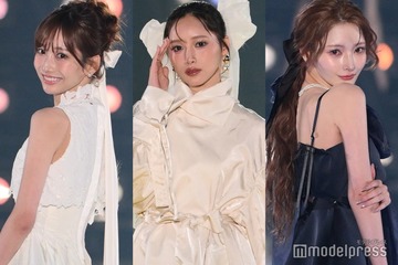 “幻の存在”人気キャバ嬢きほがモデルの新ファッションブランド、美しさ際立つ洗練されたスタイリング 業界イメージ覆すニュールック提示【関コレ2025S/S】 画像